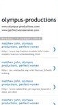 Mobile Screenshot of olympus-productions.blogspot.com