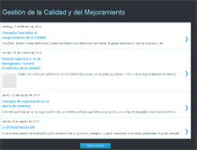 Tablet Screenshot of calidadudea.blogspot.com