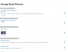 Tablet Screenshot of garage-band-pictures.blogspot.com