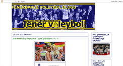 Desktop Screenshot of fenervoleybol.blogspot.com