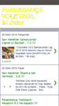 Mobile Screenshot of fenervoleybol.blogspot.com