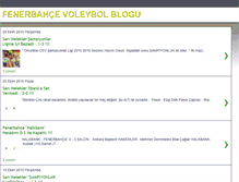 Tablet Screenshot of fenervoleybol.blogspot.com