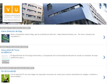 Tablet Screenshot of elblogdelavillauniversitaria.blogspot.com