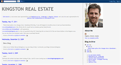 Desktop Screenshot of kingstonrealestate.blogspot.com