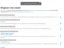 Tablet Screenshot of kingstonrealestate.blogspot.com