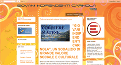 Desktop Screenshot of giovaniindipendenti.blogspot.com