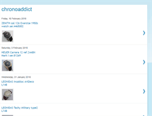 Tablet Screenshot of chronoaddict.blogspot.com