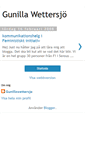 Mobile Screenshot of gunillawettersjo.blogspot.com