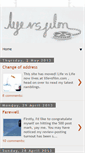 Mobile Screenshot of lifevsfilm.blogspot.com