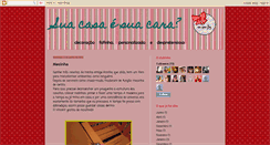 Desktop Screenshot of caradasuacasa.blogspot.com