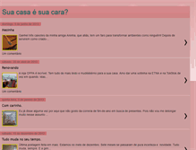 Tablet Screenshot of caradasuacasa.blogspot.com
