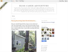 Tablet Screenshot of blogcabinadventure.blogspot.com