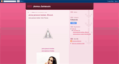 Desktop Screenshot of jennajamesongodfgt.blogspot.com