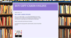 Desktop Screenshot of buygiftcardsonline.blogspot.com