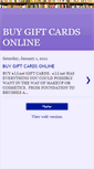 Mobile Screenshot of buygiftcardsonline.blogspot.com