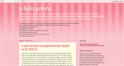 Desktop Screenshot of phelogelora.blogspot.com