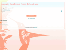 Tablet Screenshot of portalmadelena.blogspot.com