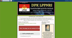 Desktop Screenshot of lppnriblitar.blogspot.com