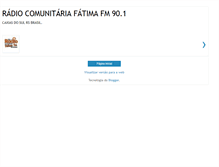 Tablet Screenshot of fatimafm.blogspot.com