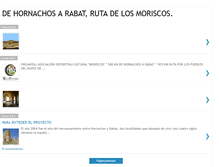 Tablet Screenshot of moriscosenbici.blogspot.com