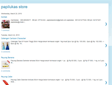 Tablet Screenshot of papilukasstore.blogspot.com