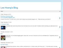 Tablet Screenshot of leehoeng531.blogspot.com