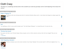 Tablet Screenshot of clothcrazy.blogspot.com