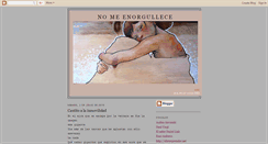 Desktop Screenshot of nomeenorgullece.blogspot.com