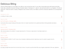 Tablet Screenshot of deliciousbiting.blogspot.com