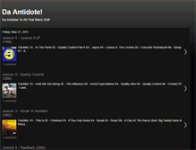 Tablet Screenshot of daantidote.blogspot.com