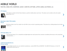 Tablet Screenshot of mobile-one.blogspot.com