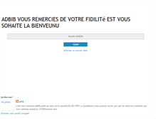 Tablet Screenshot of oussama-web.blogspot.com