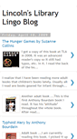 Mobile Screenshot of lincolnslibrarylingo.blogspot.com