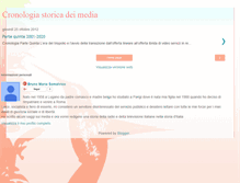 Tablet Screenshot of cronologiastoricadeimedia.blogspot.com