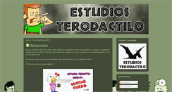 Desktop Screenshot of estudiosterodactilo.blogspot.com