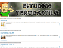 Tablet Screenshot of estudiosterodactilo.blogspot.com