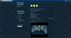 Desktop Screenshot of eekfilms.blogspot.com