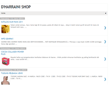 Tablet Screenshot of dharrainishop.blogspot.com