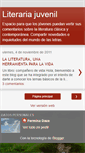 Mobile Screenshot of literariajuvenil.blogspot.com