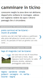 Mobile Screenshot of camminareinticino.blogspot.com