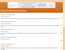 Tablet Screenshot of diarreiadepensamentos.blogspot.com