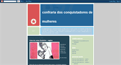 Desktop Screenshot of conquistadoresdemulheres.blogspot.com