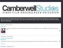 Tablet Screenshot of camberwellstudios.blogspot.com