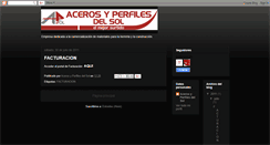 Desktop Screenshot of grupoacerosyperfilesdelsol.blogspot.com