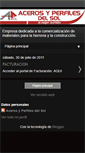 Mobile Screenshot of grupoacerosyperfilesdelsol.blogspot.com