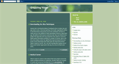 Desktop Screenshot of grapplingvision.blogspot.com