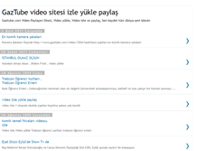 Tablet Screenshot of gaztube.blogspot.com