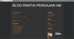 Desktop Screenshot of blogpanitiapengajianam.blogspot.com