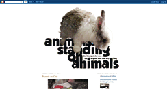 Desktop Screenshot of animalsstandingonanimals.blogspot.com