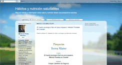 Desktop Screenshot of habitosynutricionsaludables.blogspot.com